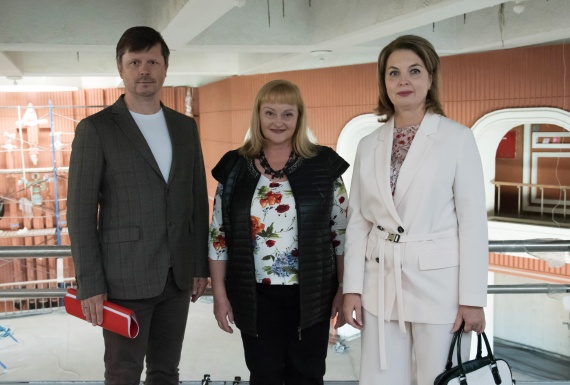 На финишную прямую вышел ремонт в здании театра!